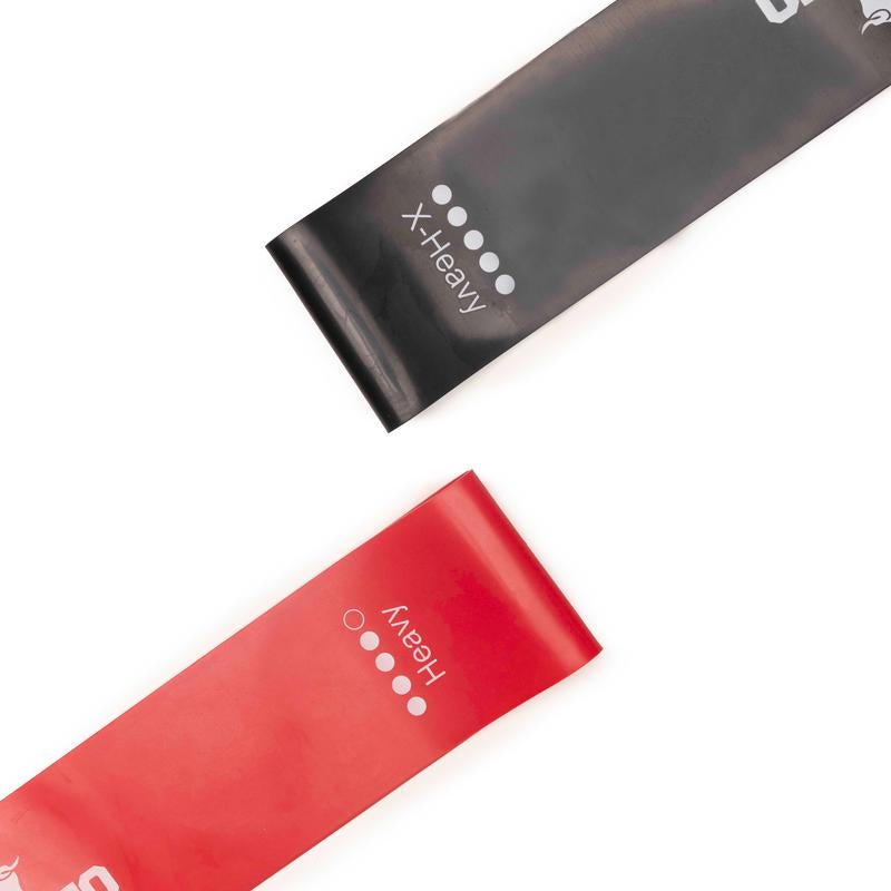 Resistance Bands Set of 5 – Heavy-Duty Non-Slip Latex Workout Bands for Glutes, Legs & Full-Body Strength Training | Portable Fitness Bands for Home, Gym & Travel