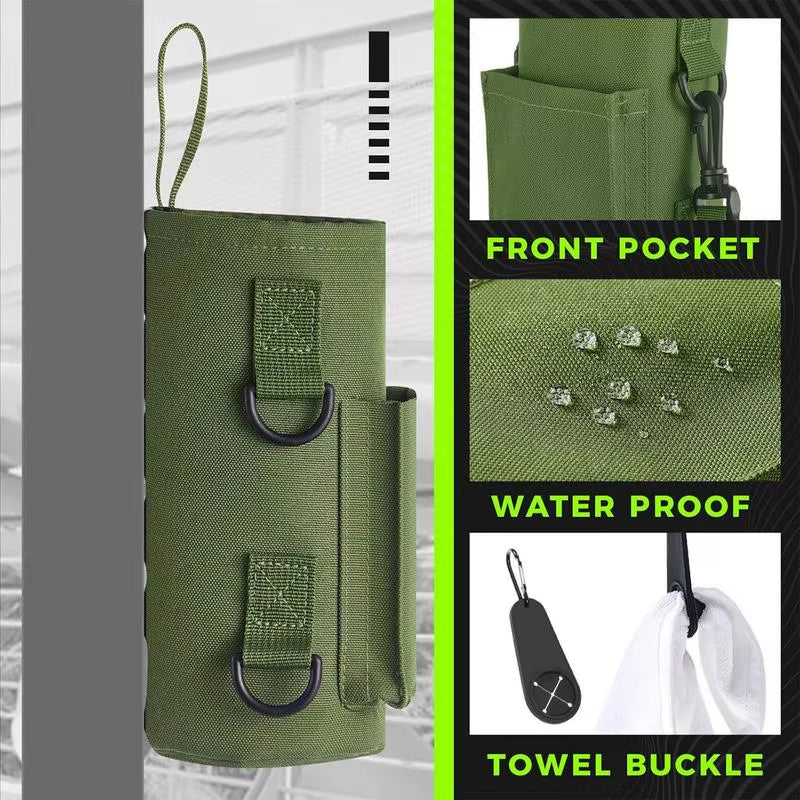Magnetic Gym Water Bottle Bag